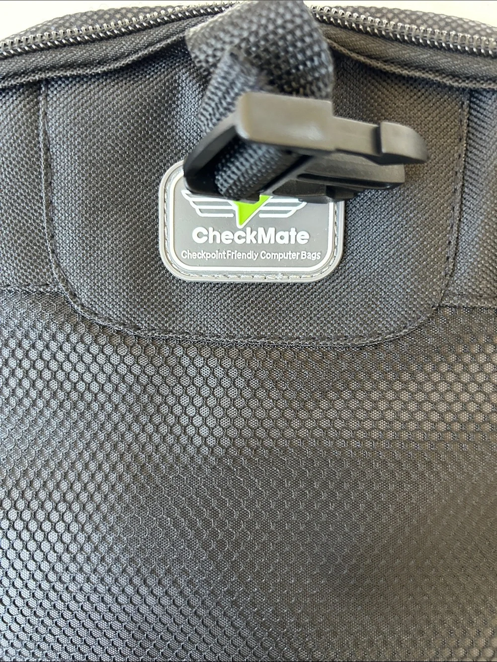 Leeds CheckMate Laptop Backpack with Bull Logo